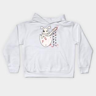 Spooky Easter Bunny Kids Hoodie